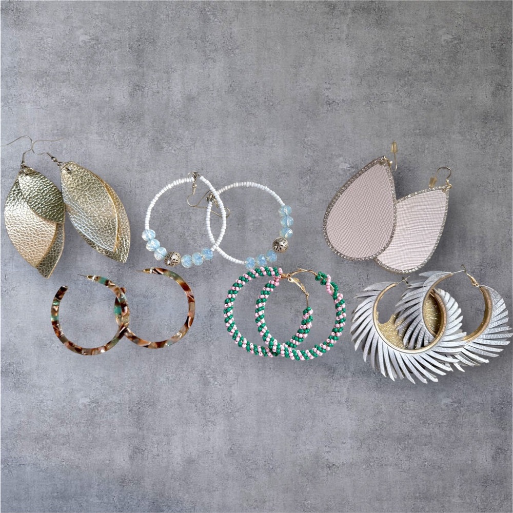 Earrings Lot! Hoops, Dangles, Boho, Western Glam, Casual, Fringe